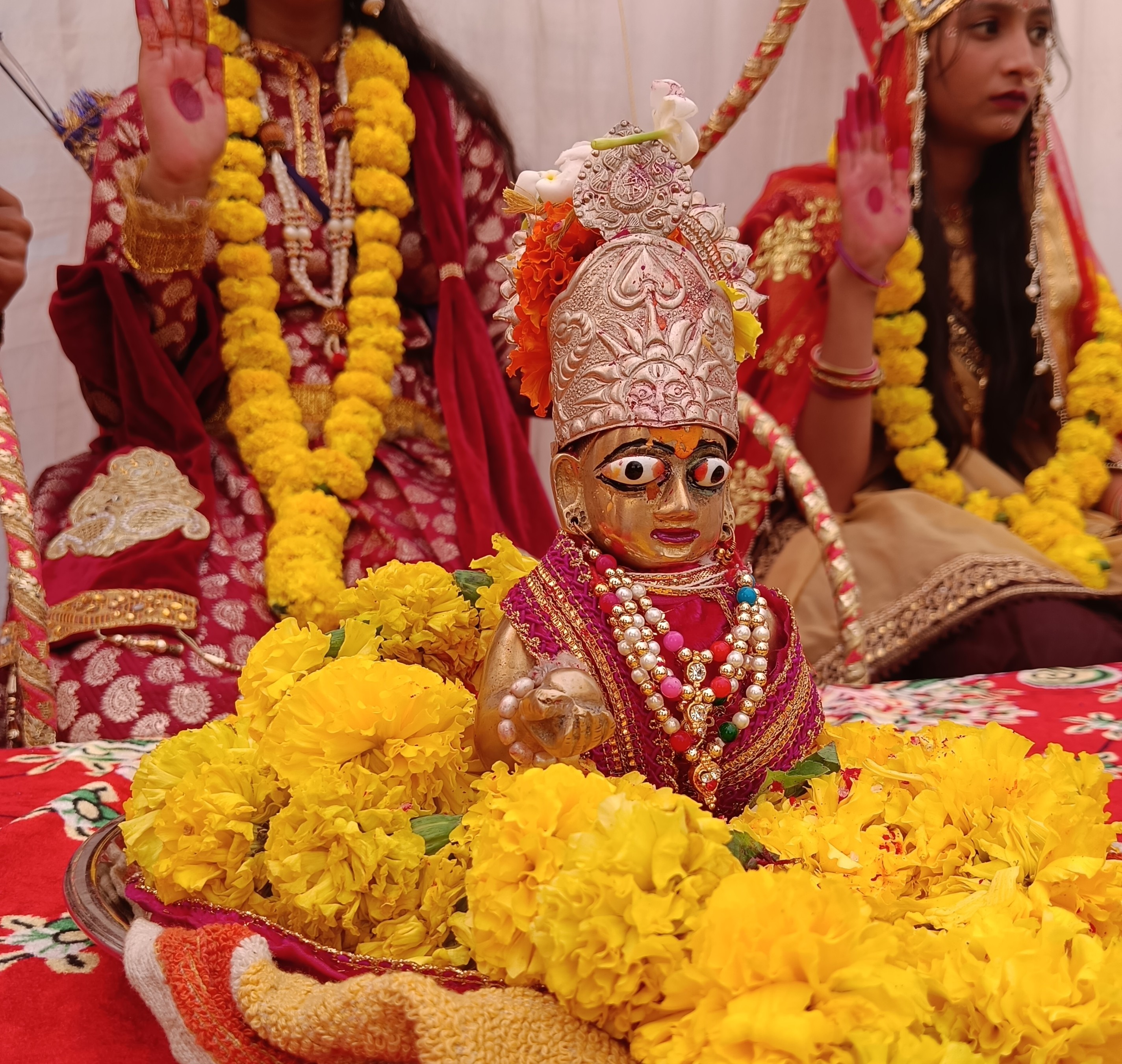 श्री कृष्ण भगवान दर्शन - श्री राम जानकी मंदिर, खेड़ी